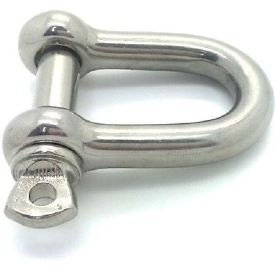 12mm Galvanized Commercial Pattern Dee Shackle - Chain Care Lifting Services Ltd