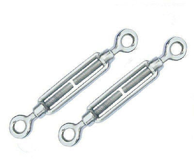 8mm Eye to Eye Straning Screw Turnbuckle (Galv) (2pcs) - Chain Care Lifting Services Ltd
