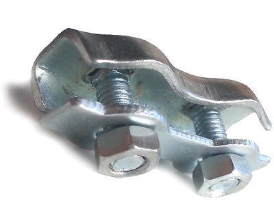 28x 6mm Zinc Plated Duplex Rope Grips - Chain Care Lifting Services Ltd
