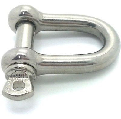 6mm Galvanized Commercial Pattern Dee Shackle - Chain Care Lifting Services Ltd
