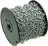 4mm Steel Straight Link Chain Zinc Plated 30m Reel - Chain Care Lifting Services Ltd
 - 1