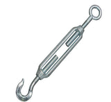 Turnbuckle Wire Barrel Strainer Hook Eye 8mm - Chain Care Lifting Services Ltd
 - 2